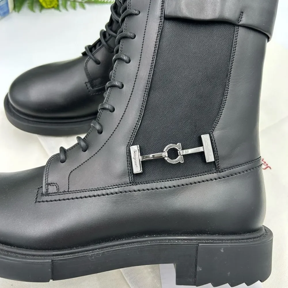 Men's Salvatore, Ferragamo, Iglesias, gancio Chelsea boots size 8.5 EE